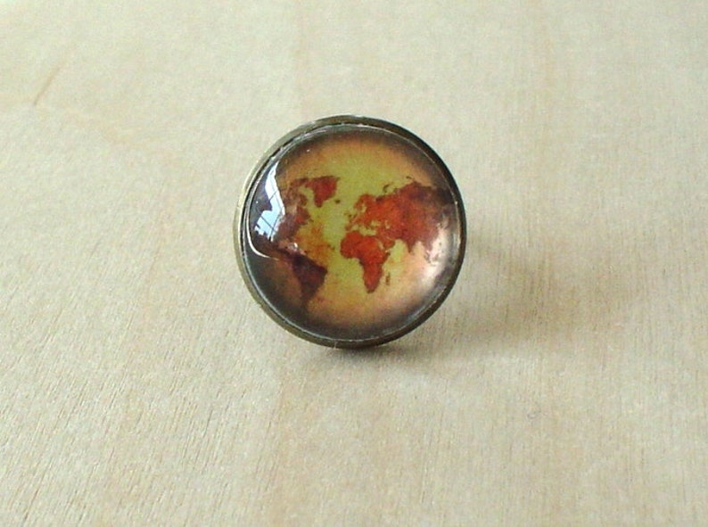 20/% OFF Old World Map Vintage style Ring,Old Fashion,Gift idea