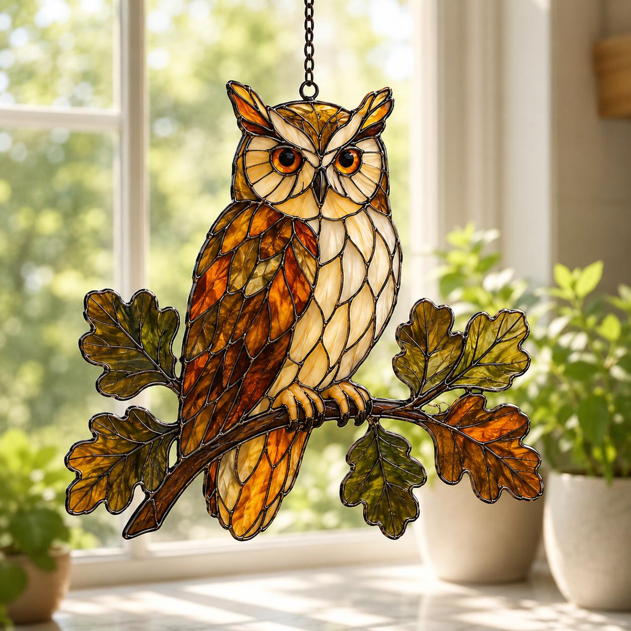 Vintage Glass Owl - Etsy