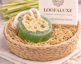 LEMONGRASS LOOFAH SOAP