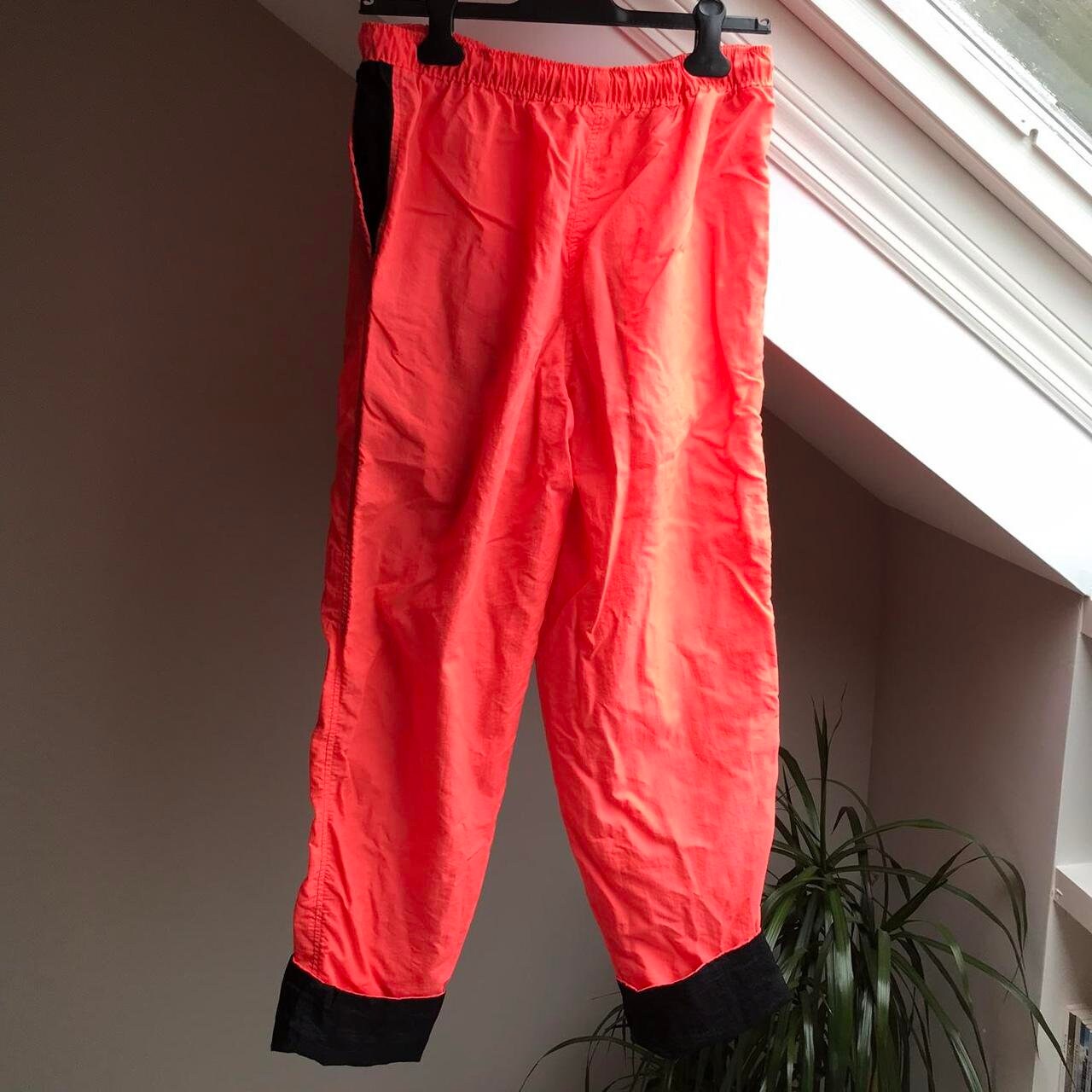 Orange Neon Track Pants Etsy