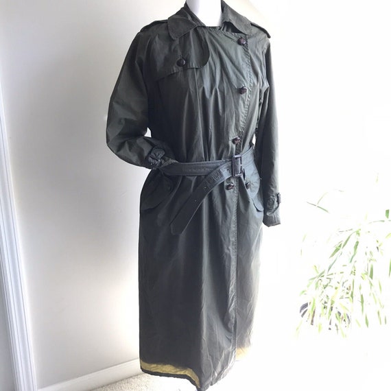 Vintage Laura Ashley Trenchcoat 70s 80s Rain Jack… - image 6