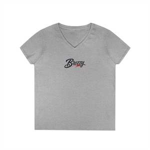 T-shirt da donna in cotone / T-shirt classica con scollo rotondo / Top casual da tutti i giorni