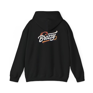 Felpa con cappuccio Brozzy / Felpa con cappuccio unisex / Pile morbido