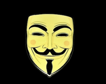 Comic Book - Vendetta enamel pin