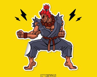 Akuma 4 inch sticker