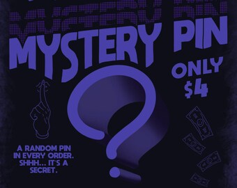 Mystery Enamel Pin