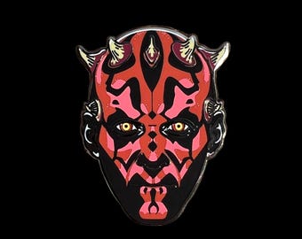 Sw - Pines de esmalte de Darth Maul