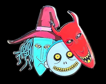 Nbc - Lock Shock And Barrel Enamel Pin