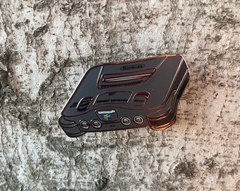 Nes - N64 Enamel Pin