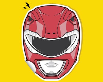 Mmpr Jason 4 inch sticker