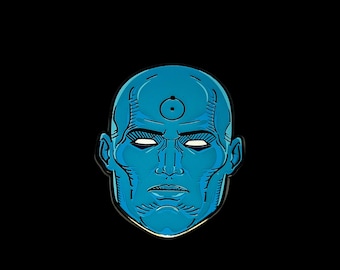 Pin de esmalte del Dr. Manhattan - Cómic