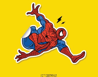 Spidey 4 inch Sticker