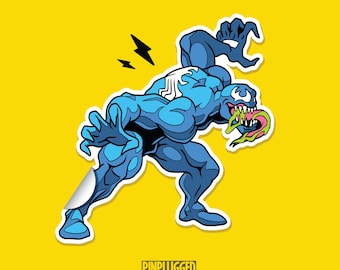 Venom 4 inch sticker