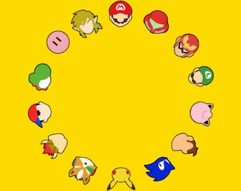 Pines de esmalte de Smash Stocks