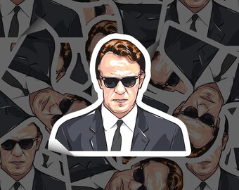 Mr. White - 4 inch sticker