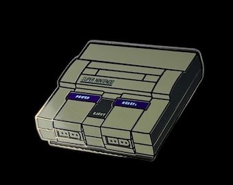 Nes - Super Nintendo Enamel Pin