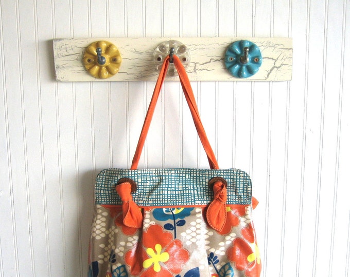 Purse Holder / Hanging Key Holder With Anthropologie Hooks Etsy