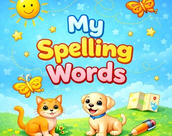 Mes mots orthographiques | Feuilles d'exercices d'orthographe et de lecture pour les élèves de la 1re à la 2e année