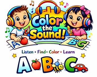 Colorez le pack Sound Phonics pour enfants