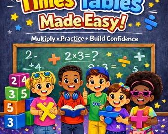 Tables de multiplication en toute simplicité | Multiplication pour les enfants de 1 à 10 ans