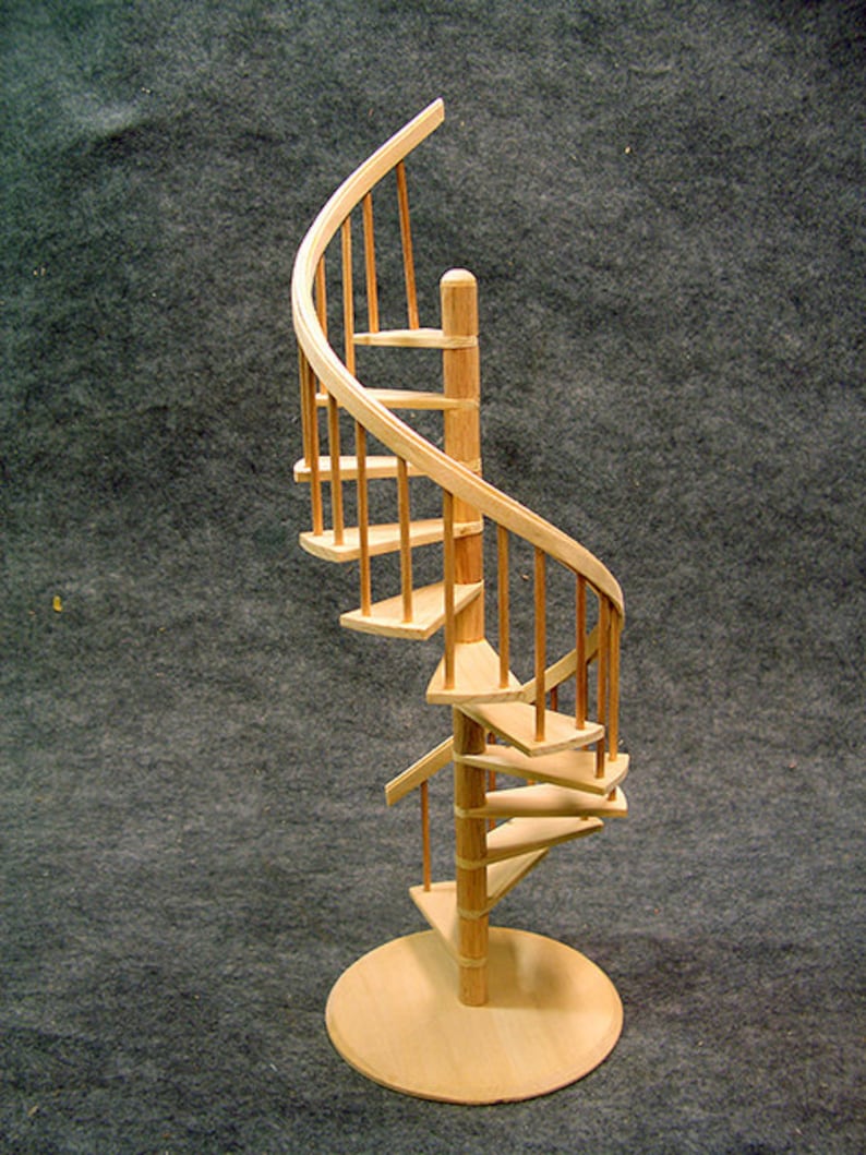 Miniature Spiral Staircase handcrafted NOT A KIT Bild 2