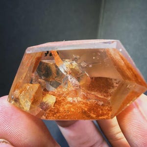 Natural Manifestation Quartz Freeform, Crystal Inside Crystal Specimen