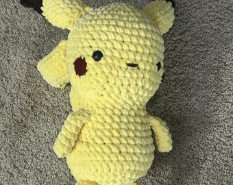 Crochet Pikachu Plushie