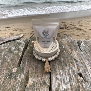 Sandwax Candle Bundle w/ White beaded option