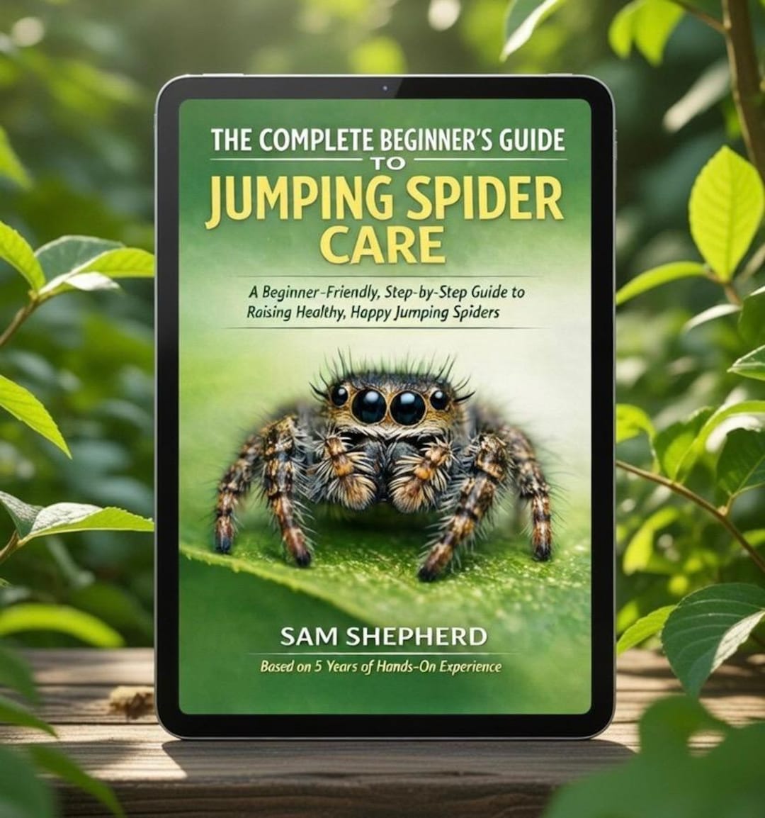 jumping-spiders-care-guide-behavior-ebook-digital-pet-spider-guide