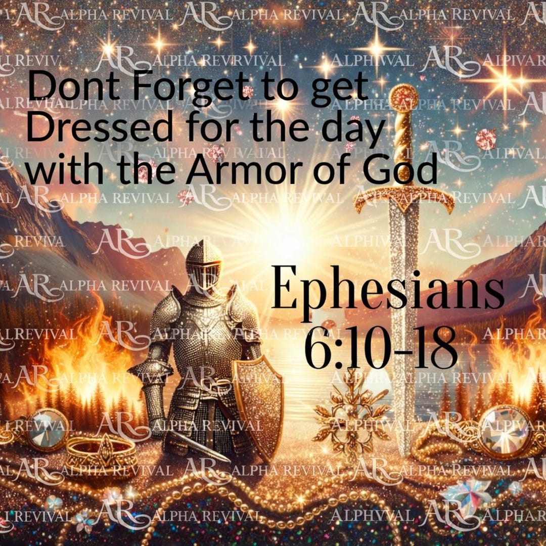 Spiritual Warfare Armor of God Art-digital Download - Etsy
