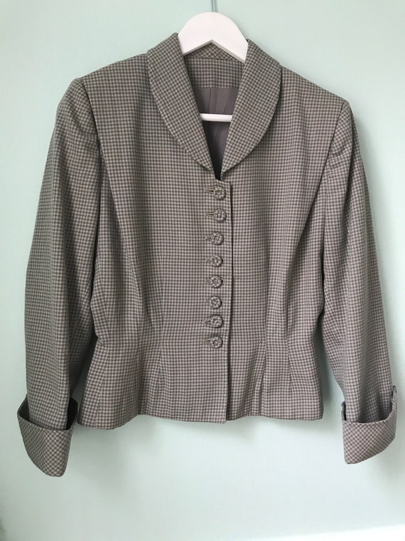 Gabardine Wool Womens Suit