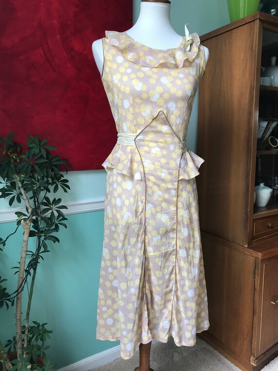 Deco style 19220's/1930's day dress