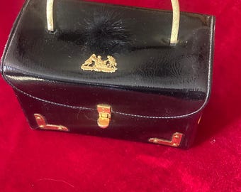 Vintage handväska, 1960-tals "Antik bröllops"-stil, unik återvunnen väska, bröllopspresent till henne, designerväska, konstnärlig väska