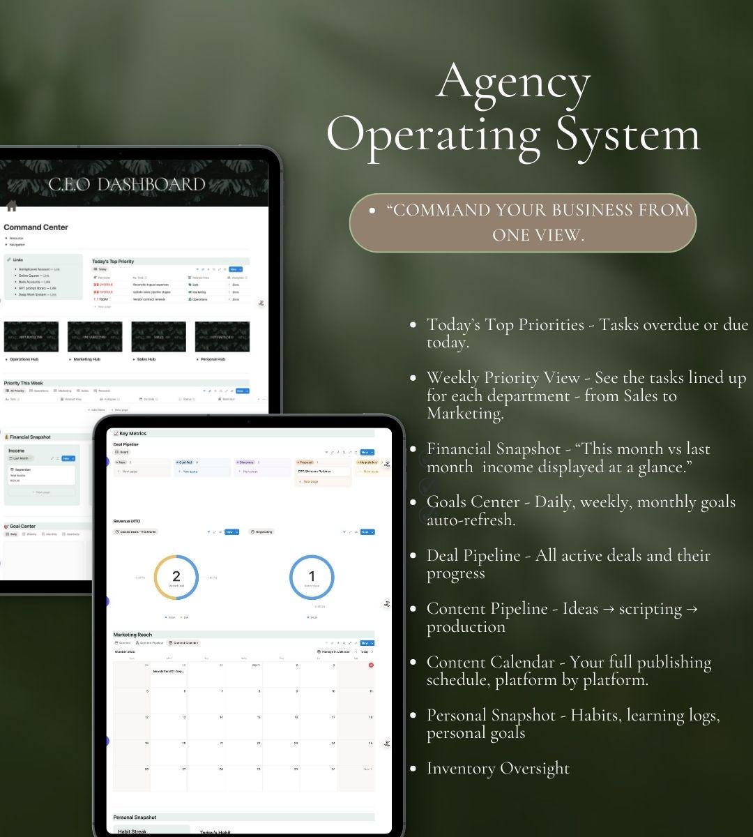 Agency Operating System - Etsy