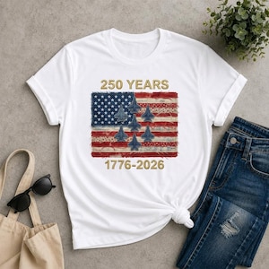 Comfort Colors® Faux Patchwork Tee, Quilted Flag Shirt, Vintage USA Top, Boho Americana Fourth Of July Shirt