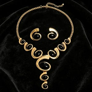 gold necklace for formal dress Glam Duchess Chunky Crystal Necklace Adjustable Clasp