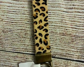 Leopard Wristlet