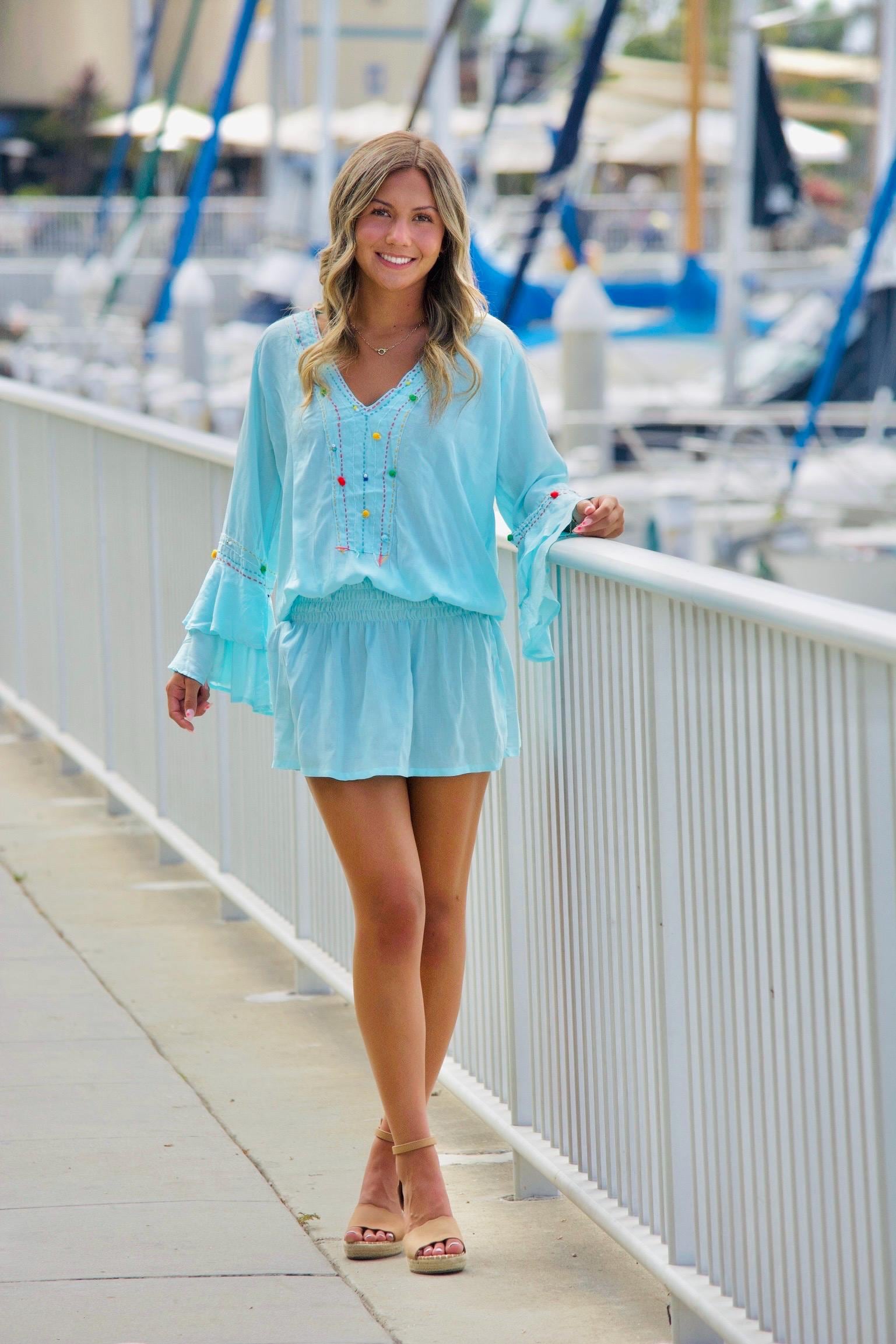 Pompom Beach Dress - Etsy Pompom Beach Dress - Etsy