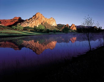 Garden of the Gods Reflection, Colorado