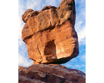 Balanced Rock in Garden of the Gods in Colorado Springs, Colorado 266
