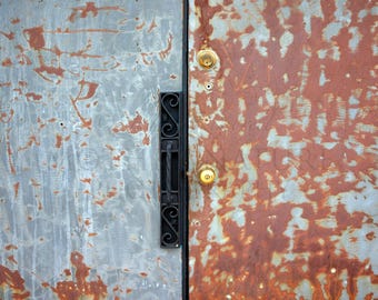 Grey Metal Door in Colorado Springs, Colorado 2963