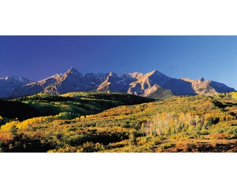 San Juan Mountains in Autumn at Sunrise at the Dallas Divide, Colorado 77