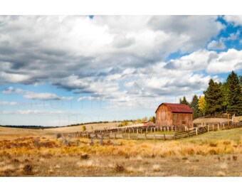 Picturesque Old Barn in Mueller State Park, Colorado 2009