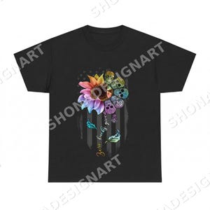 Zero F's Given PNG, Sunflower Sugar Skull Graphic, Bold Attitude Design, Floral Gothic Aesthetic Art Digital Download