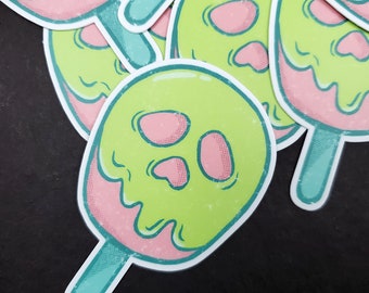 Poison Apple Ice Cream Bar Sticker