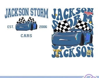 Jackson Storm Cars PNG, Película retro de Cars de Disneyland PNG, Fiesta de cumpleaños temática de Cars, Copa Pistón PNG, Disneyland Cars Land, Descarga digital