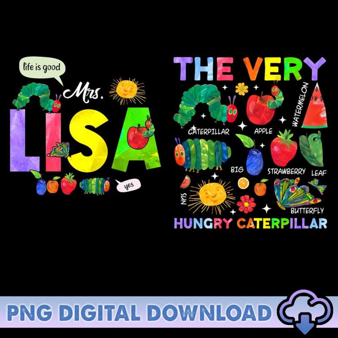 The Very Hungry Caterpillar PNG, Children's Book, Back to School ...