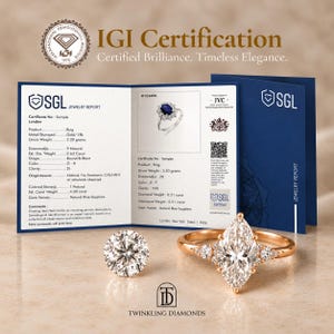 IGI-Schmuckzertifizierungsservice | IGI-zertifizierter Diamantenbericht | SGL-Zertifizierung | Professionelle Schmuckauthentifizierung und -dokumentation