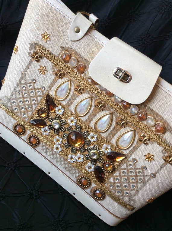 Enid Collins Cable Car Purse