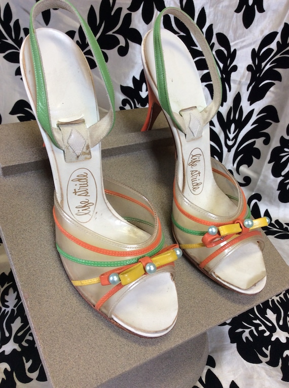 Fun & Funky 60's Heels